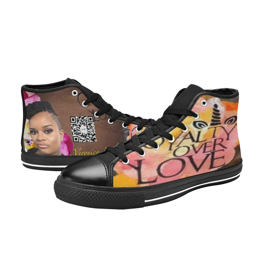 Classic High Top Canvas Shoes