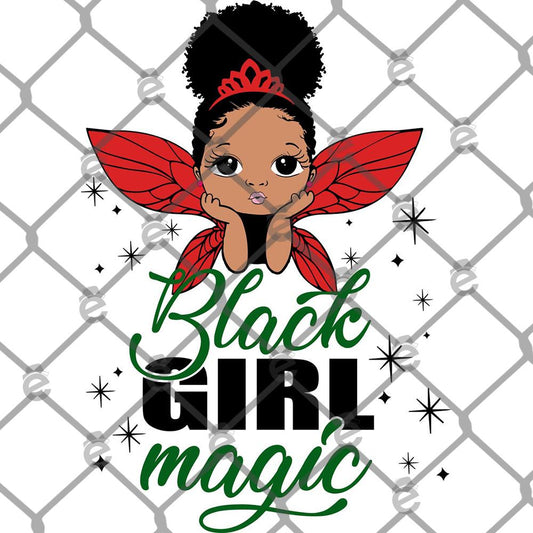 Black Girl Magic Green