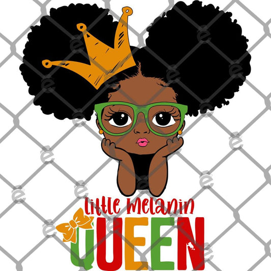 LITTLE MELANIN QUEEN GREEN GLASSES