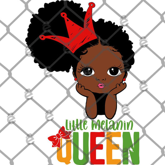 Little Melanin Queen Red